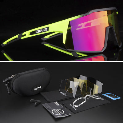 Unisex Photochromic Cycling and Mountain Bike Sunglasses