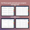 Digital Workout Planner for Goodnotes - Journal - Template - Notability - Xodo - Noteshelf