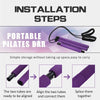 Multifunction stick for Pilates Yoga Fitness